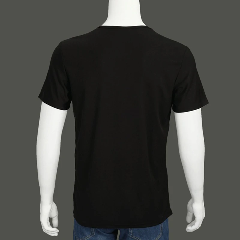 

Men Waterproof Stain-Proof Quick Dry Antifouling T-Shirt Breathable Tees for Summer SER88
