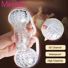 Meselo Реалистичная Вагина Анальный Мужской мастурбатор