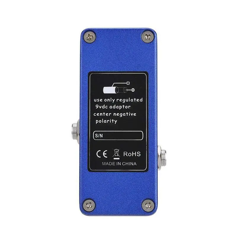 Tanie Mosky XP Booster pedał efektów gitarowych Mini pojedyncze Mini czysty wzmacniacz z true bypass przełączania części do gitary i akcesoria