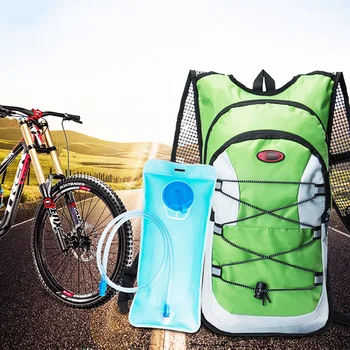

1Pcs Cycling Hydration Pack Backpack Bag Adtrek Hiking With 2L Water Bladder