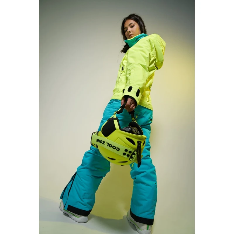Комбинезон женский зимний сноуборд горные лыжи COOLZONE TWIN KN1103/27/12