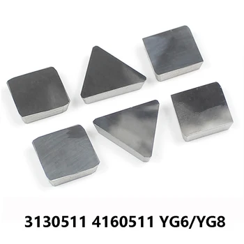 

Original ZCCCT 3130511 4160511 YG6 YG8 Square Triangular Milling Cutter Carbide Inserts Milling Machine Lathe CNC Tool Cutting