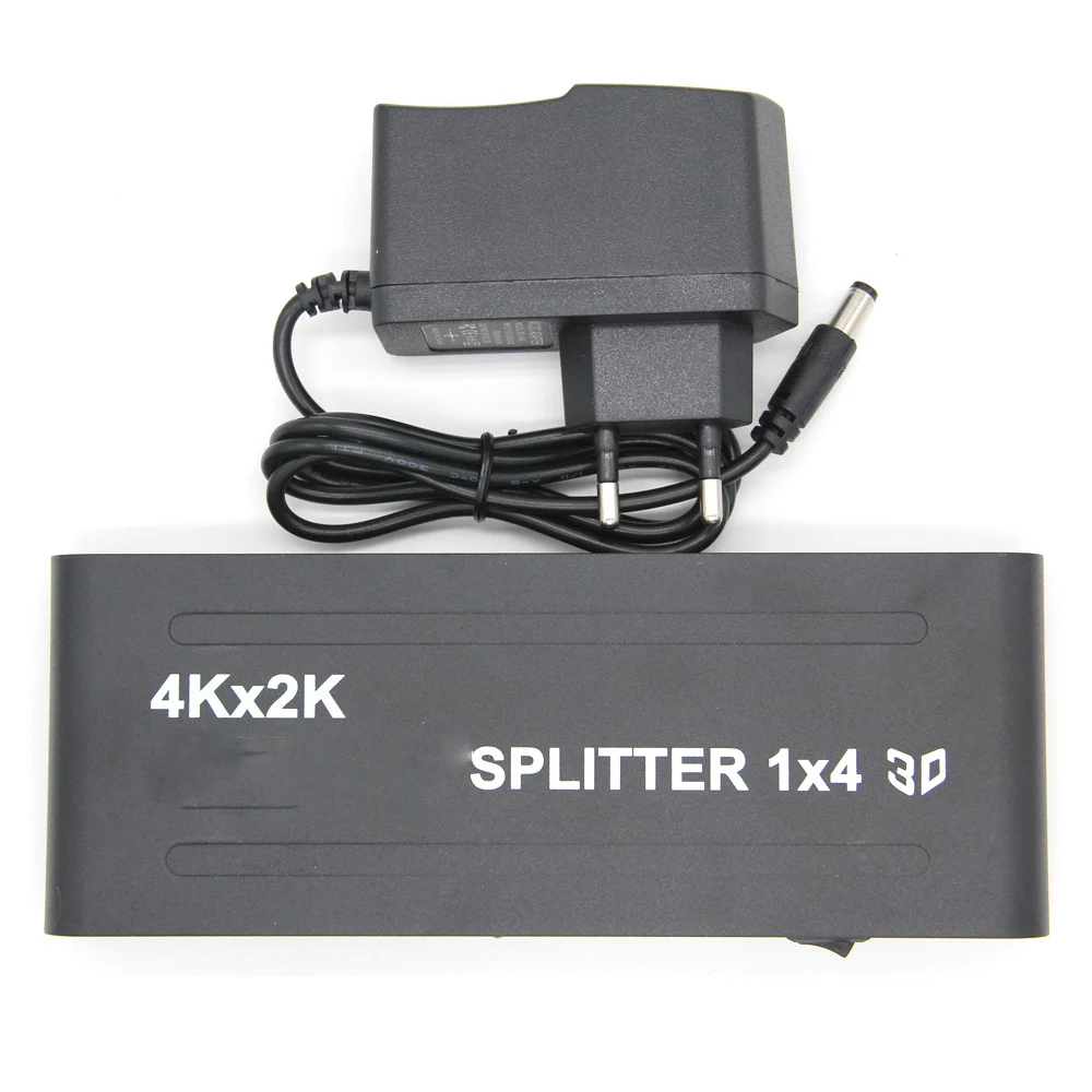 1x4 HDMI-совместимый сплиттер Ultra HD 4K/2K 1 в 4 выхода FullHD 3D 1080 Для HDTV PS4 PS3 XboxOne 360 DVD Blu-Ray DTS