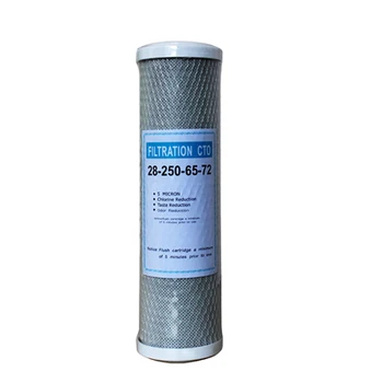 

Water filter activated carbon cartridge filter 10 inch cartridge Replaceable filter CTO block carbon filter water purifier
