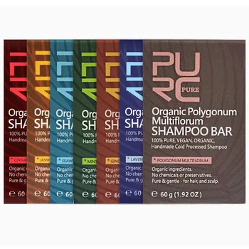 

P59 100% PURE and Organic 7 Formulas Cold Processed No Chemicals No Preservatives Soap Hair Care Shampoo TSLM1