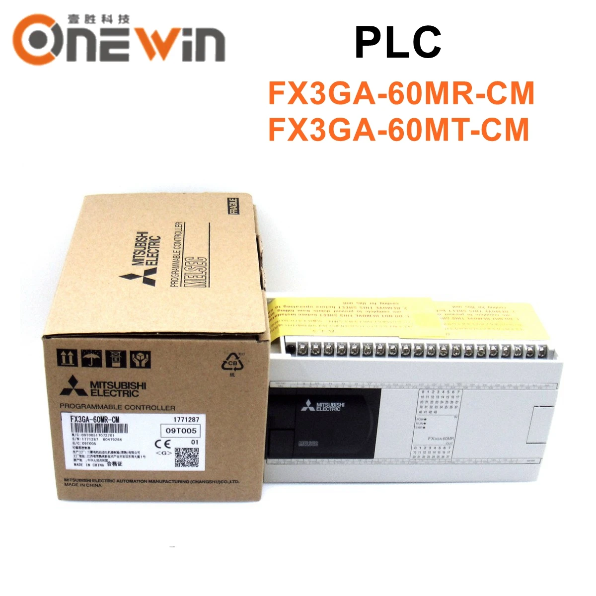 US $234.00 New and Original PLC Controller FX3GA60MRCM FX3GA60MTCM 36 input 24 output programmable controllers for power industry