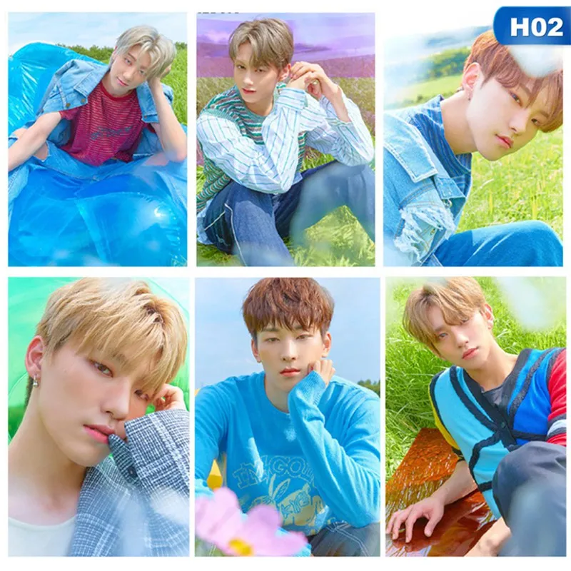 26 шт./компл. K-pop SEVENTEEN липкие фото карты Новая мода карты с кристаллами наклейки игрушек, для подарка, для фанатов Канцелярский набор - Цвет: 2(15pcs)