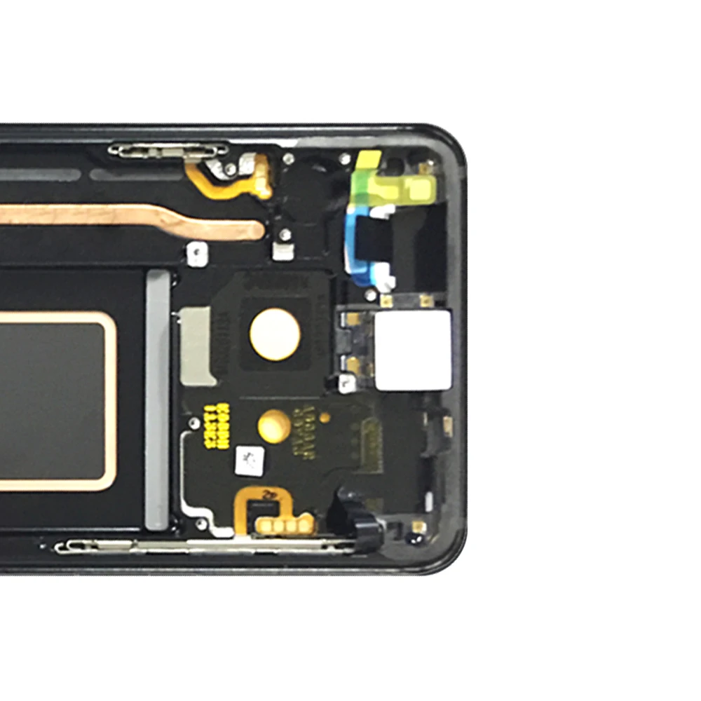 Супер AMOLED S9 lcd S с рамкой для SAMSUNG Galaxy S9 G960 ЖК-дисплей+ сенсорный экран дигитайзер