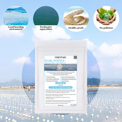 Pure Pearl Powder For Face Oil Control Blackhead Shrink Pores Spot Freckle Removal Evens Skin Tone Whitening Facial Mask