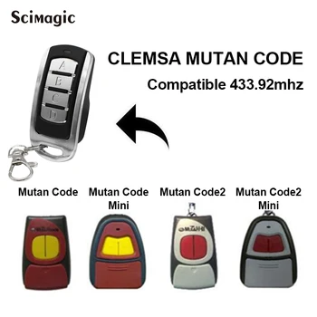 

5pcs CLEMSA MUTANCODE Remote Control CLEMSA MASTERCODE MV1 MV12 MV123 Garage door 433.92mhz remote garage controls to clone