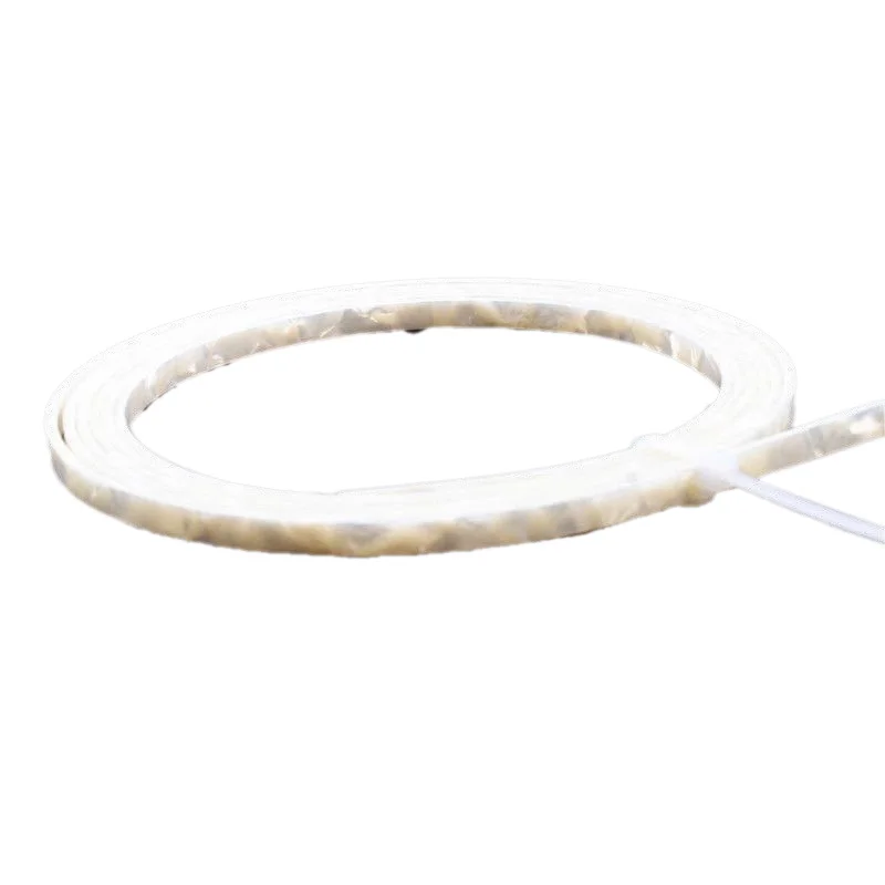 

New Hot Lots of 10Pcs 160cm White Pearl Celluloid Strips Guitar Binding Purfling Edging