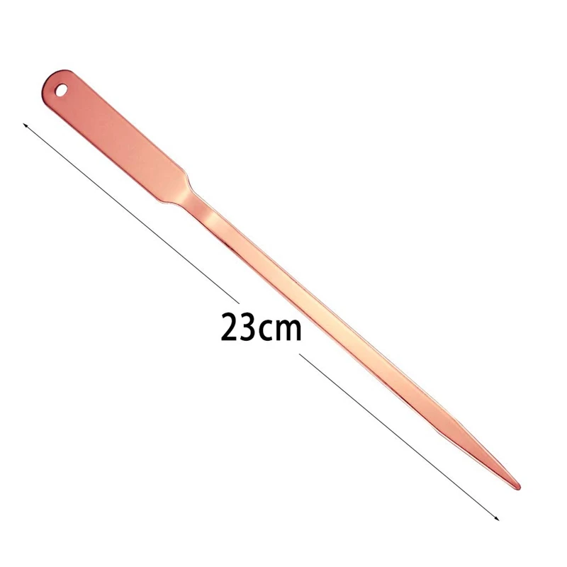 4 шт. открывалка для конвертов открывалки для писем из нержавеющей стали ручные открывалки для букв(розовое золото и золото