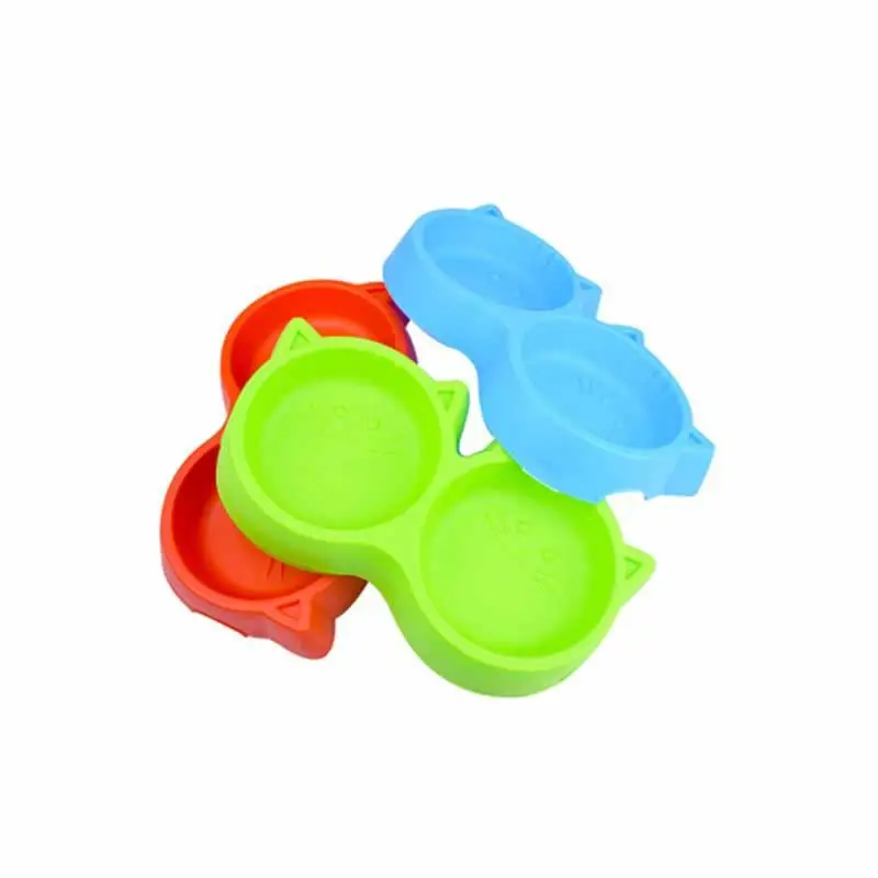 Новая Миска Для Кормления Собаки, миска для воды, миска для кошки, пластиковая миска для кошачьей мордочки, миска для домашних животных, Экологичная, портативная, для путешествий