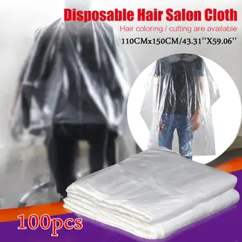 

100 x Barber cloth Waterproof Disposable Hair Salon Capes Washing Pads Shampoo Cape Hairdressing Tool gk