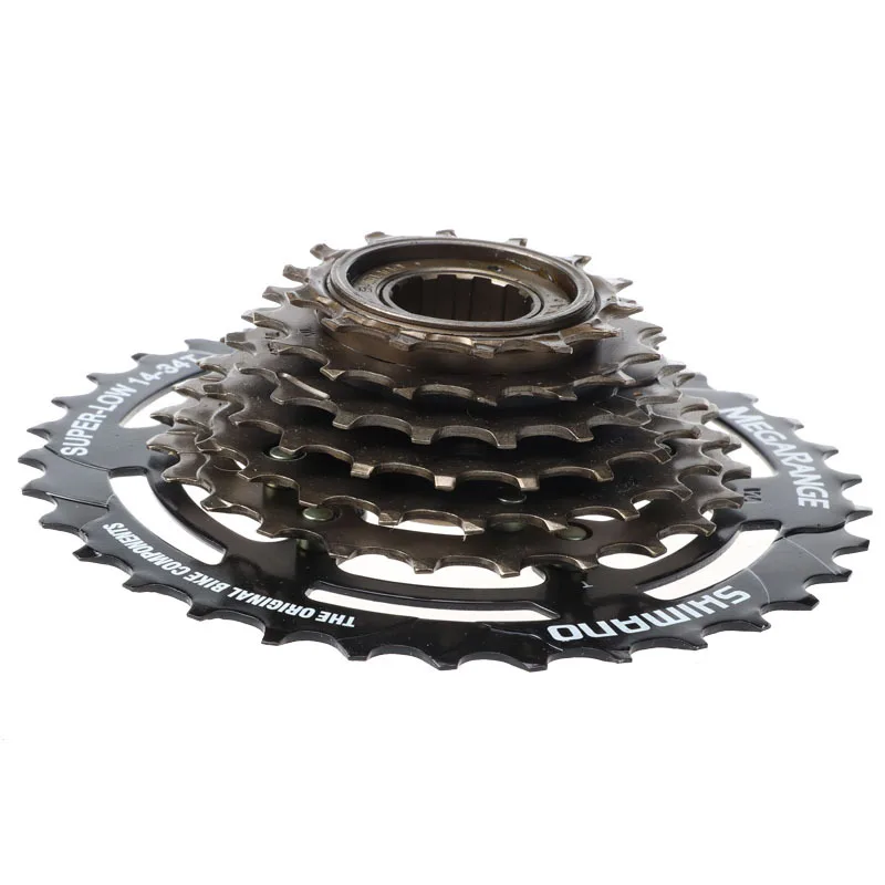 Натуральный продукт Shimano MT-TZ31 Горный Велосипед Восхождение позиционировани 7/21 Скорость вращающийся 14-34T маховик