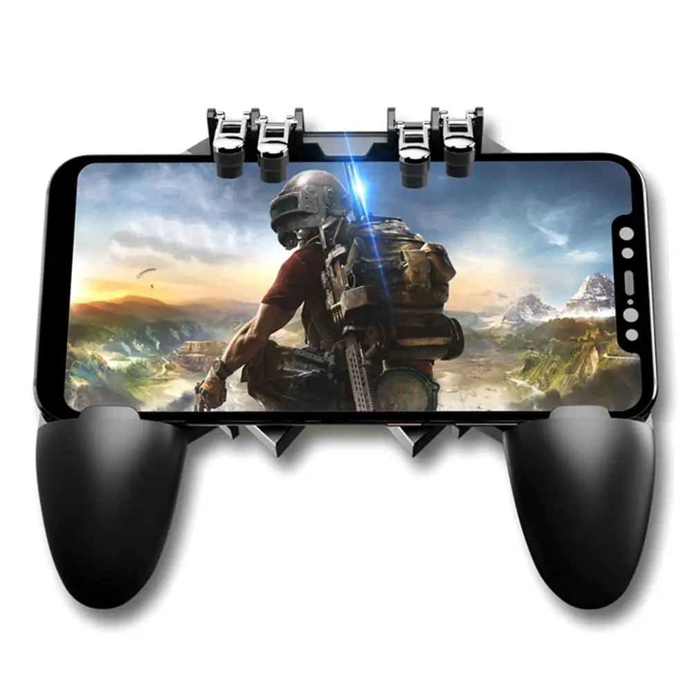  Gaming Joystick Mobile Phone Gamepad Controller Fingers Trigger Gamepad Shooter Joystick for PUBG S