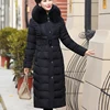 2022 X-Long Winter Jacket Women Hooded Plus Size 5XL Winter Coat Fur Collar Thicken Warm Down Jacket Female Outerwear Long Parka ► Photo 2/6