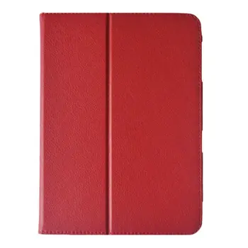 

new Leather Decorative Pattern double foldable Litchi Grain Holster For Ipad Mini3