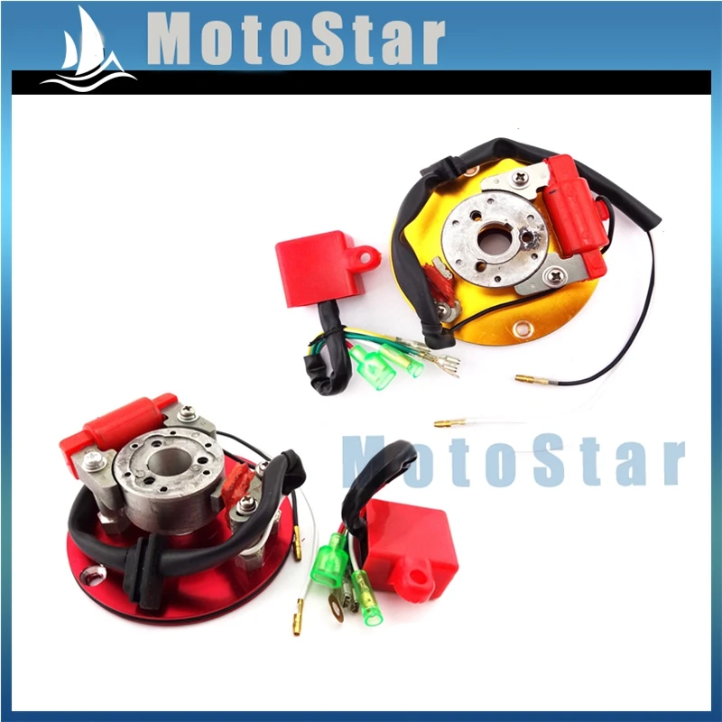 Racing Magneto Stator Rotor Ignition CDI Box For 110cc 125cc 140cc Chinese Lifan YX Pit Dirt Bike Motor Motorcycle | Автомобили и