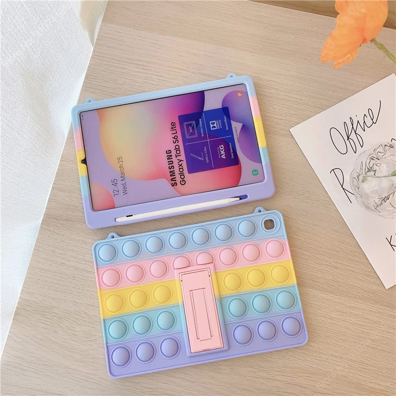 Силиконовый чехол для Samsung Galaxy Tab S6 Lite 10 4 2020 P610 P615 | Компьютеры и офис