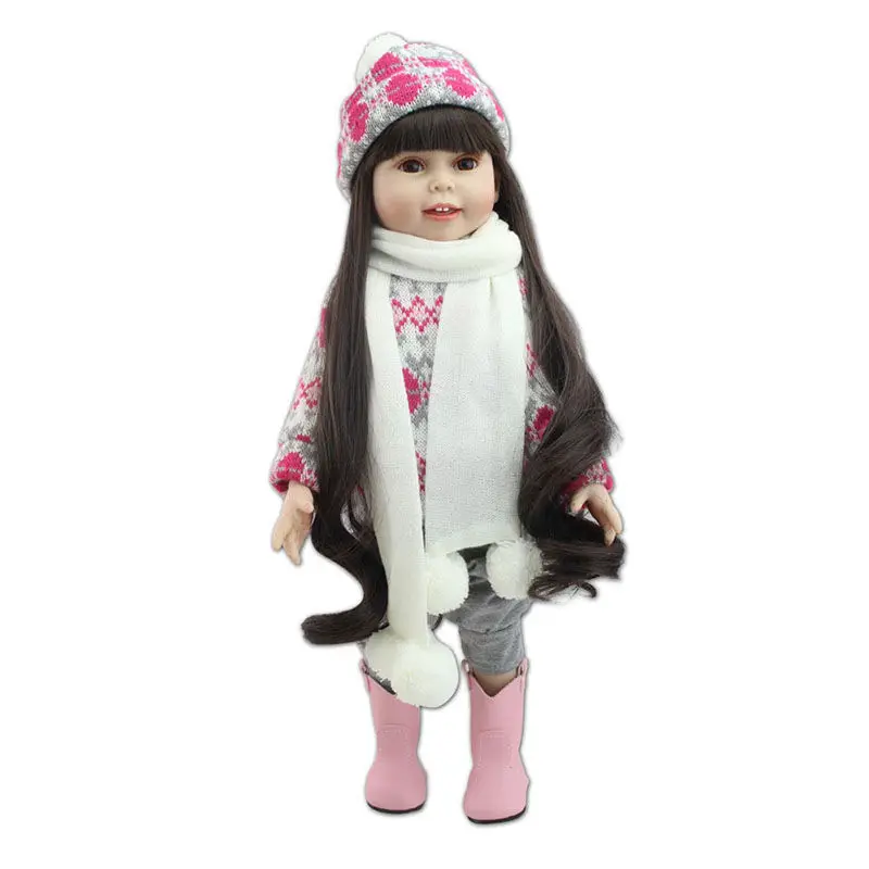 Кукла реборн силиконовая 18 дюймов Реалистичная|doll toys|reborn toddlersreborn toddler dolls |