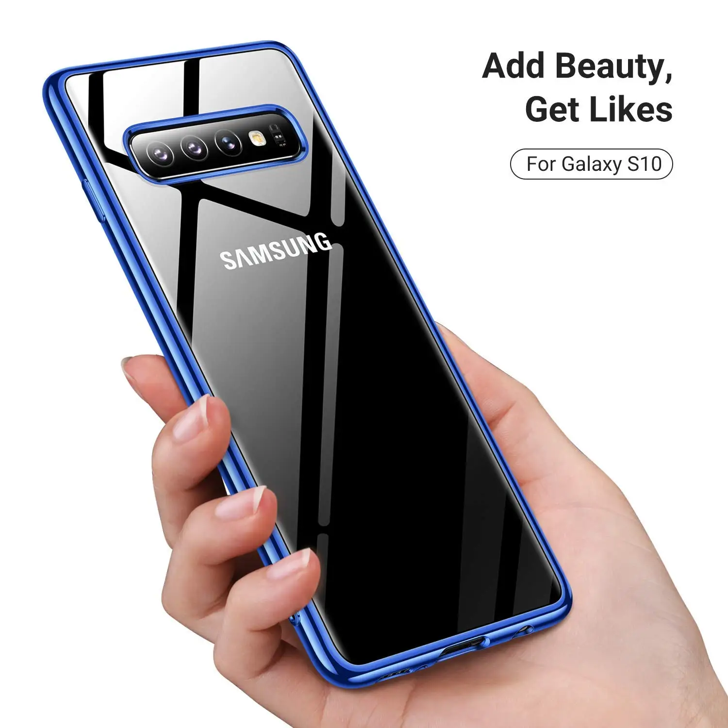 Для samsung Galaxy S10e S10 5G S9 S8 S10 Plus чехол, кристально чистый анти-желтый ультра тонкий плотно прилегающий Мягкий Силиконовый ТПУ чехол для телефона