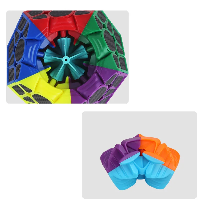 YuXin Neo Megaminxeds, волшебные кубики, углеродное волокно, скоростная профессиональная 12 сторонняя головоломка, Cubo Magico, развивающие игрушки для детей, подарок