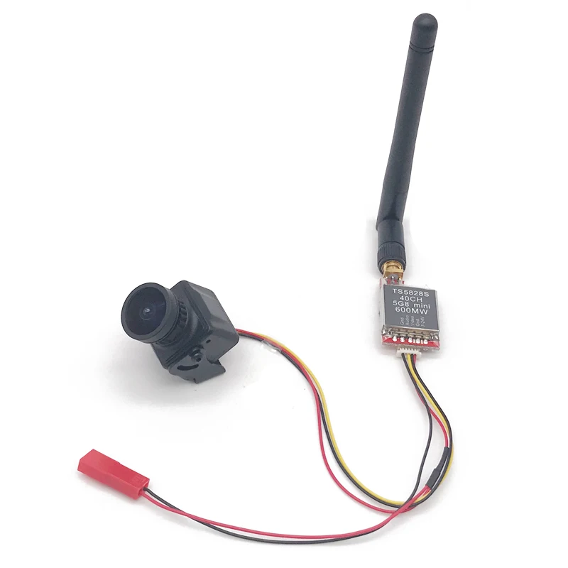 Bereit zu verwenden 5,8G FPV Set 600mw Video Sender TS5828 / mini CMOS