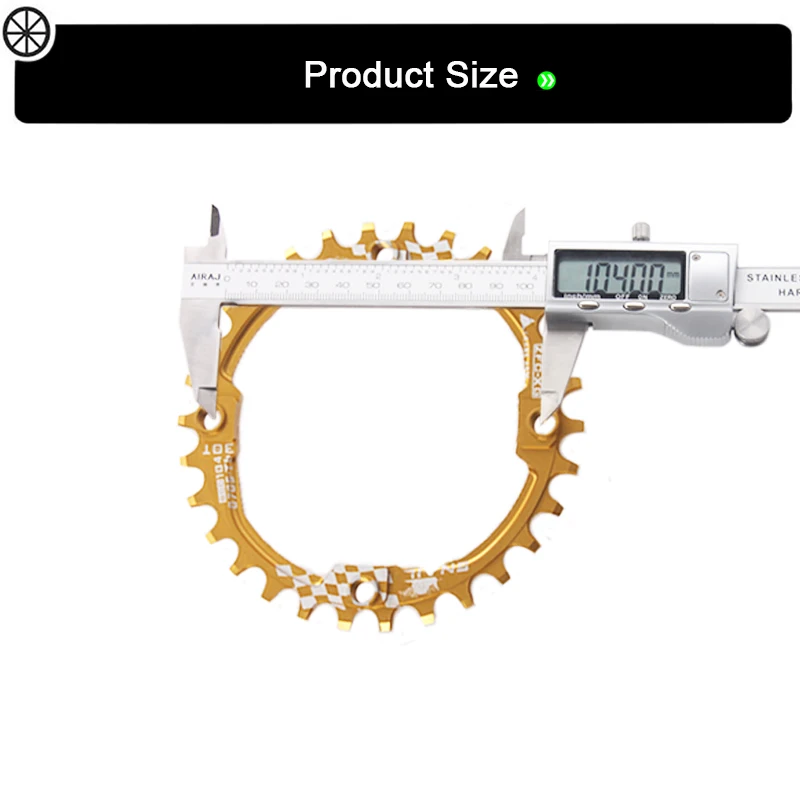 Snail 30T цепь 104bcd горный велосипед цепь кольцо узкий широкий MTB односкоростная велосипедная цепь цветные велосипедные болты