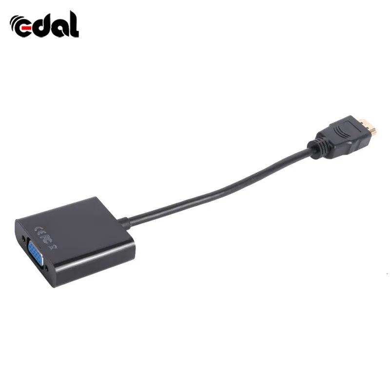 Для компьютера PC DVD HDTV 1080P HDMI мужчин и женщин VGA видео конвертер Кабель-адаптер