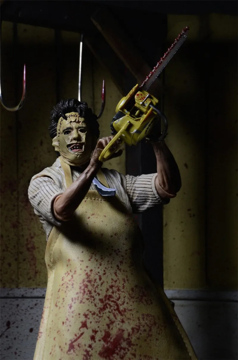 18 см NECA 40th юбилей Ultimate Leatherface классический террор экшн-фигурка из фильма модель игрушки кукла для подарка