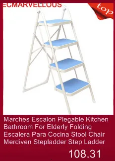 Детский табурет для ванной комнаты Sgabelli Cucina Scaletta Legno Merdiven Stepladder Chair Escabeau