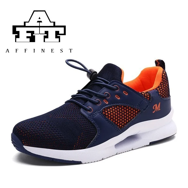 Zapatillas deportivas transpirables para niños y niñas, zapatos deportivos con banda elástica, para exteriores, Fitness, correr, doble red, talla grande 39 - AliExpress Deportes y entretenimiento