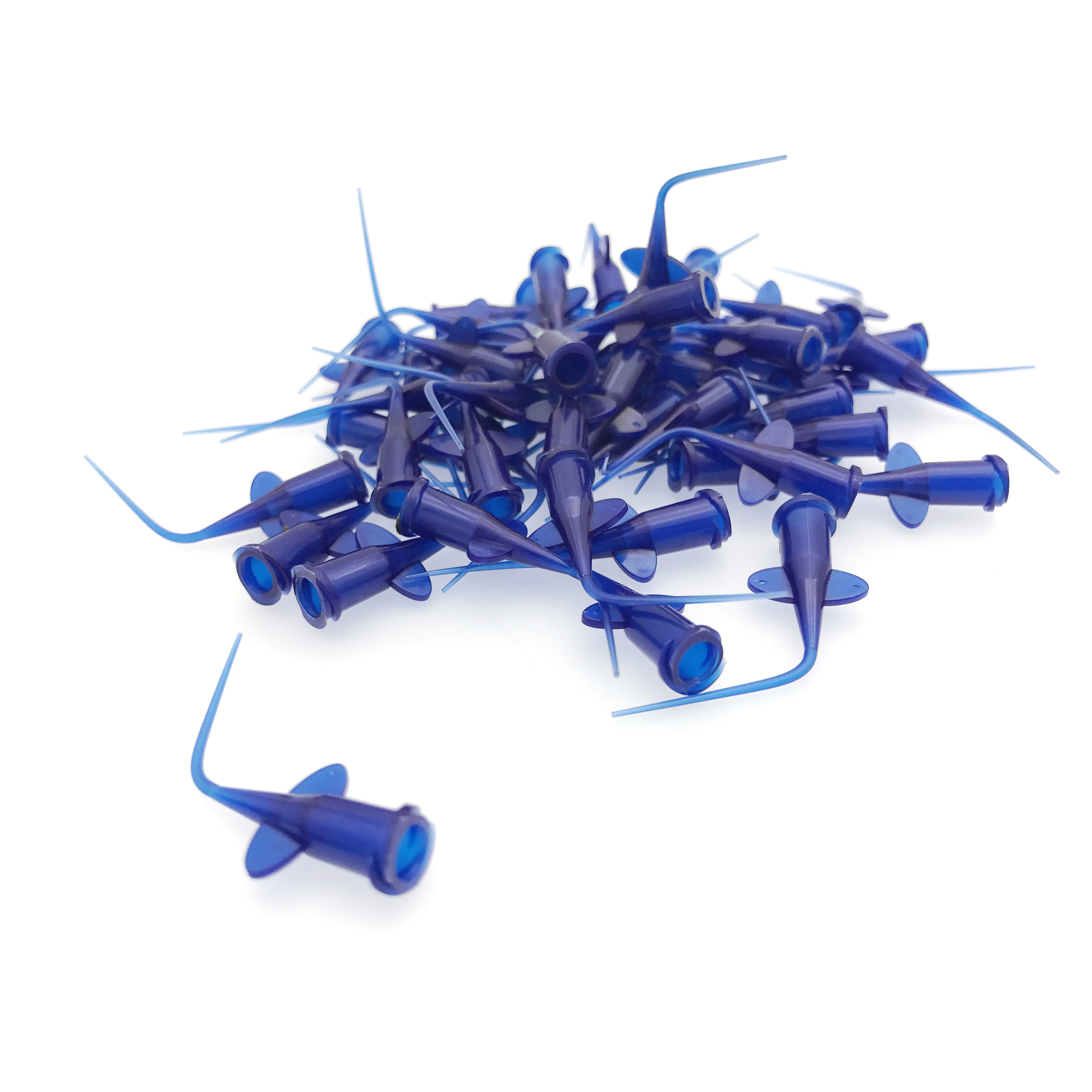 

100pcs Dental Disposable Syringe Tip Irrigation Rinse Tips Dental teeth whitening Flexible Composite Resin Rinse Tip Endo