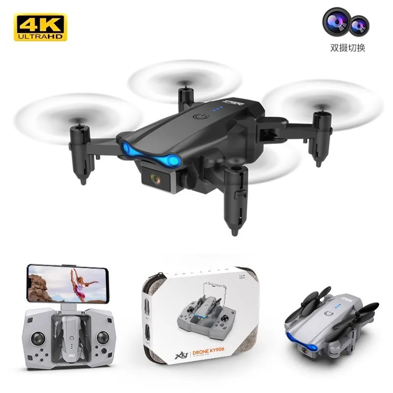 Мини-Квадрокоптер KY906 складной с HD-камерой Wi-Fi FPV |