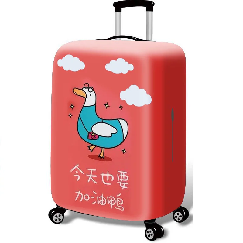 Housse De Protection Pour Valise - Tissu Extensible - Taille 81,28 Cm (environ) - Marron - Anti-rayures Et Poussière