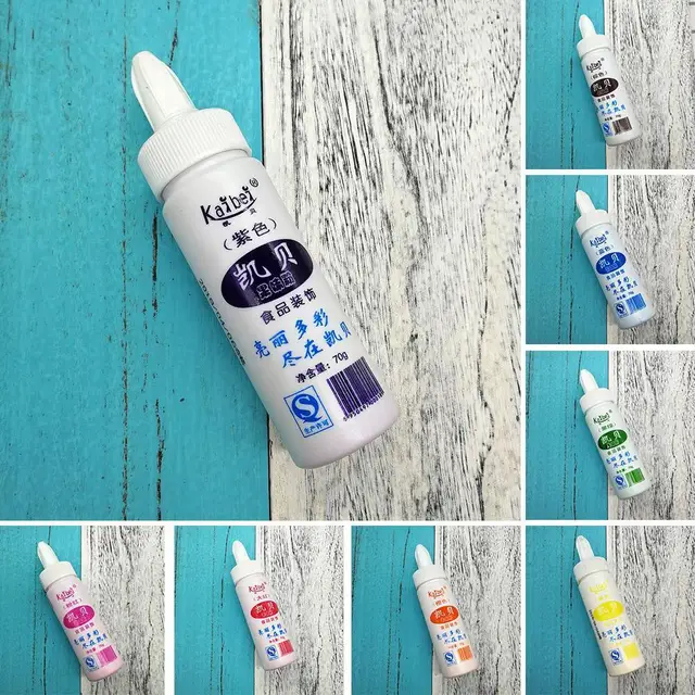 8 Íz/Beállított Új Ételfesték Gyümölcspor Torta Fondant Matrica Desszert Szappan Sütőszerszámok Dekoráció Makaron - Image 3