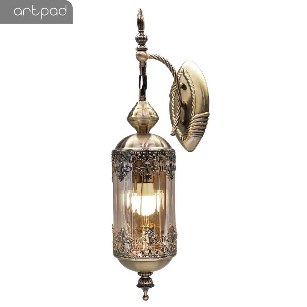 

Artpad Vintage Norcie Wall-Sconces Led Loft Lamp Fixture Bedside Home-Lighting Retro Resaturant Bar Hotel E27 Wall Lamp Luminary