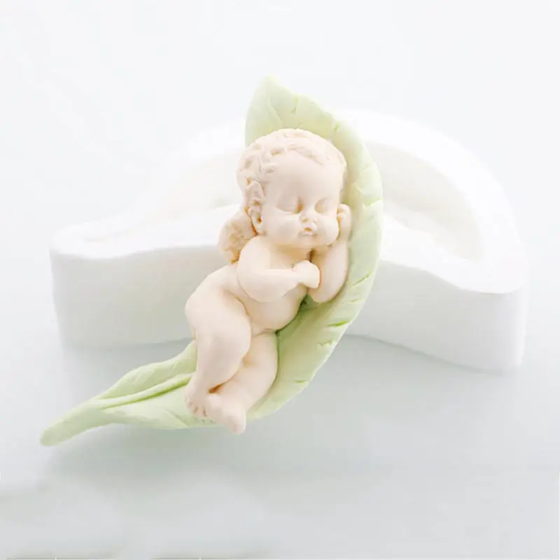 Банан ребенок силиконовая форма для торта Конфета Желе Плесень Sugarcraft DIY выпечки Инструменты