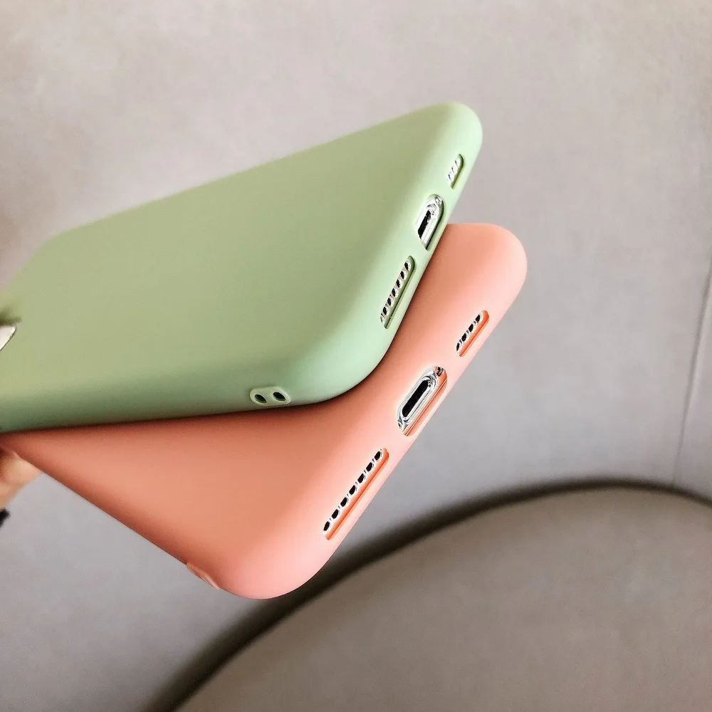 100Pcs/Lot Soft Silicone Phone Cases For 12 Mini