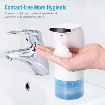 

300ml Waterproof Foam Liquid Dispenser Automatic Soap Dispenser Sensor Touchless Hand Washer Soap Dispenser Pump