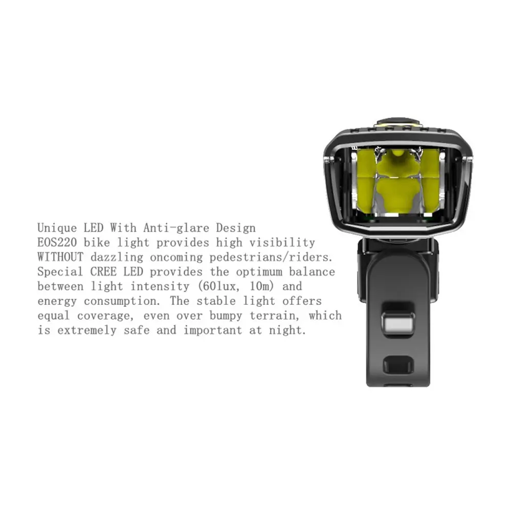 Bike Light USB Rechargeable 4 Mode Bicycle Front Light lamp Bike Headlight Waterproof Cycling LED Flashlight Lantern For Bike