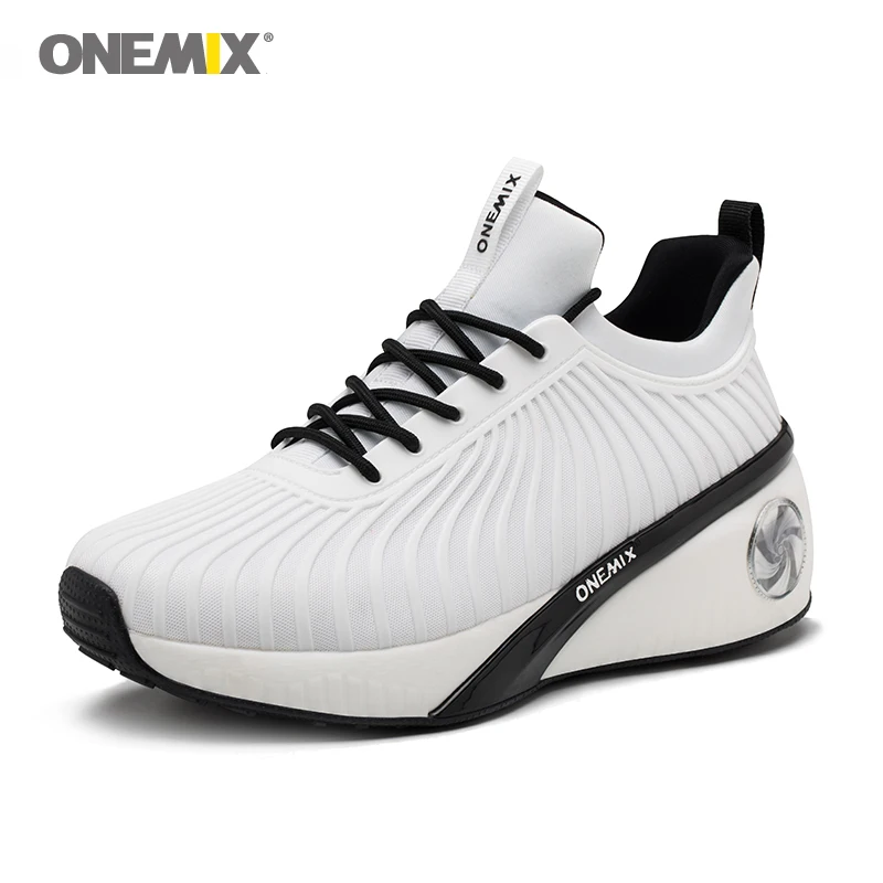 ONEMIX 2020 Women Running Shoes zapatos de mujer Sneakers High Increasing Air Breathable Jogging Sneakers Gym Walking Trainers