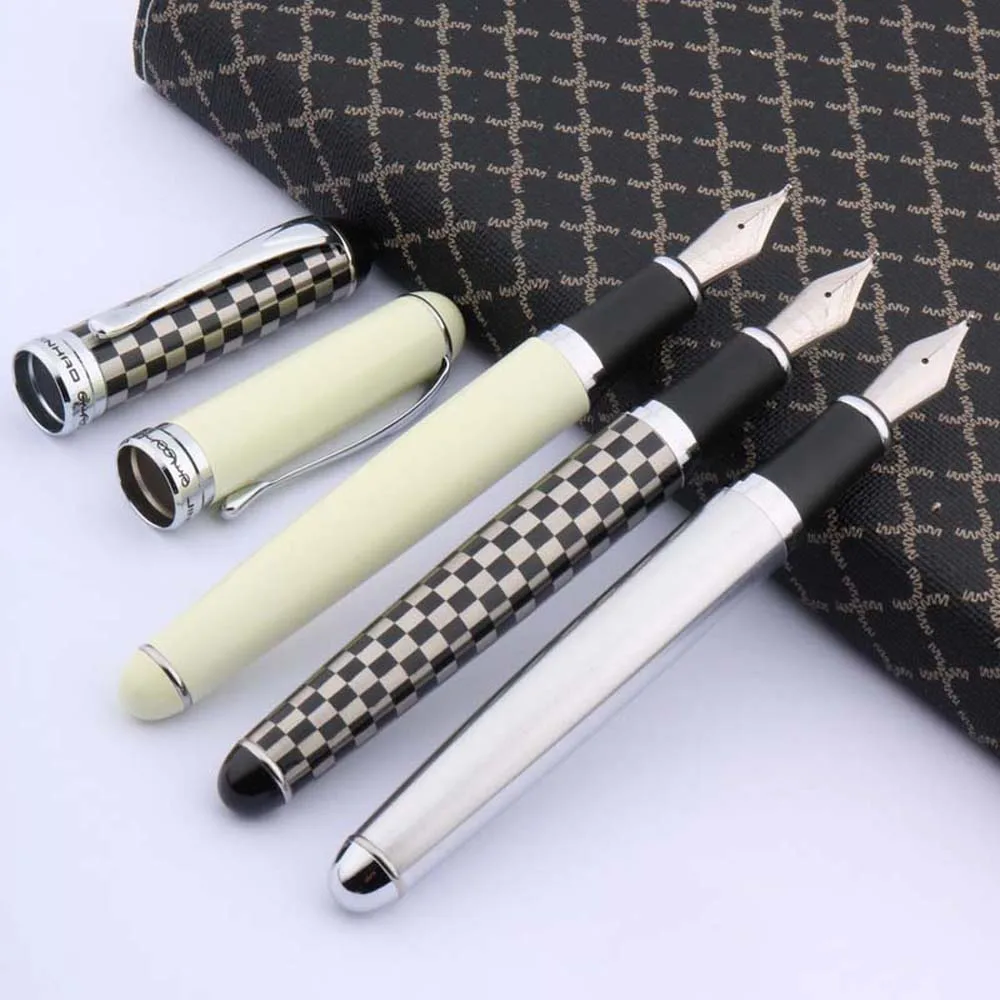 1 шт Высокое качество офисная Jinhao X750 серебристой фурнитурой отделка 0 мм