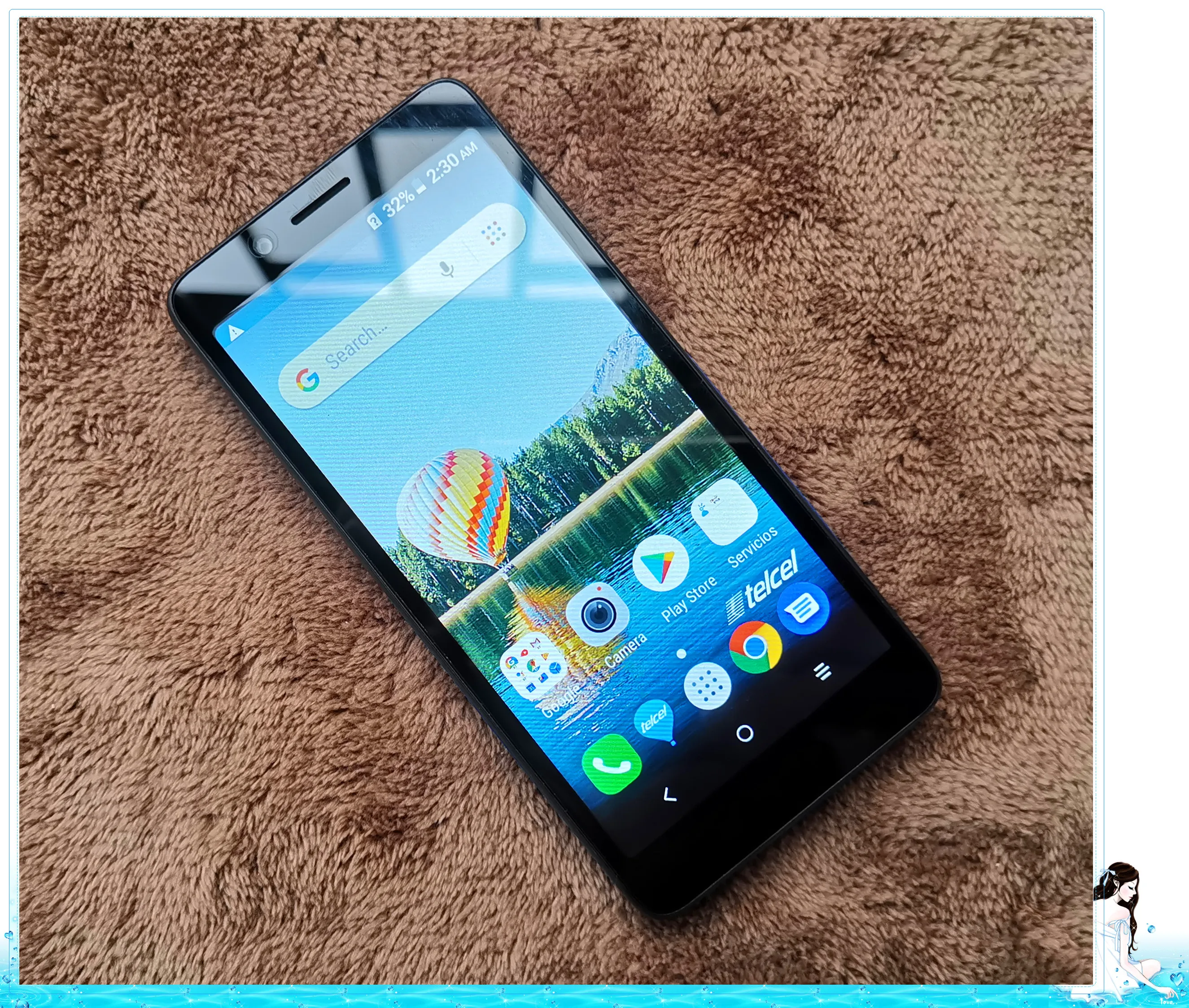 Сенсорный ЖК гибкий кабель Camer рамка для Alcatel 5003A 1C