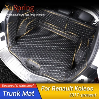 

For Renault Koleos 2016 2017 2018 2019 Rear Tail Box Car Trunk Mat Durable Boot Carpets Full Coverage Cargo Liner Styling