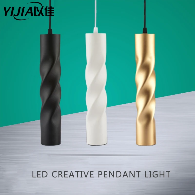 

led Pendant Lamp Long Tube light Kitchen Island Dining Room Shop Bar Counter Decoration Cylinder Pipe Hanging Light Kitchen lamp