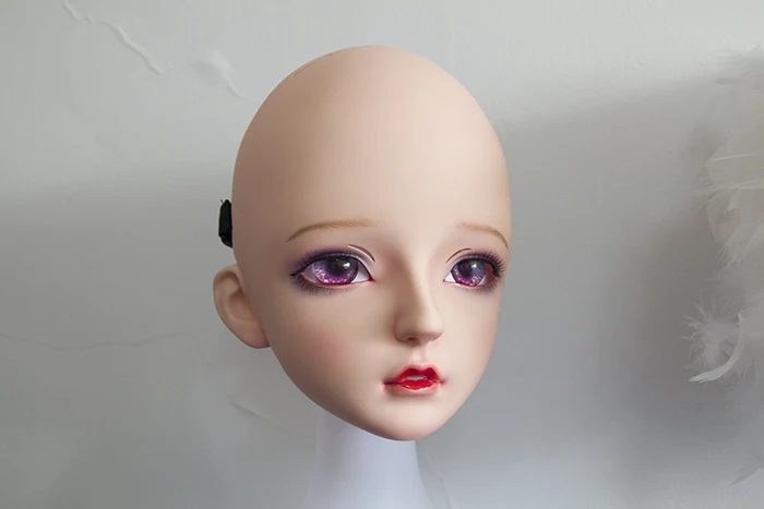 Dollkii 08) Женская Девушка кремнезема Косплей BJD переодевание кигуруми Голова маска Аниме ролевые игры вечерние Трансвестит кукольная маска - Цвет: type 2