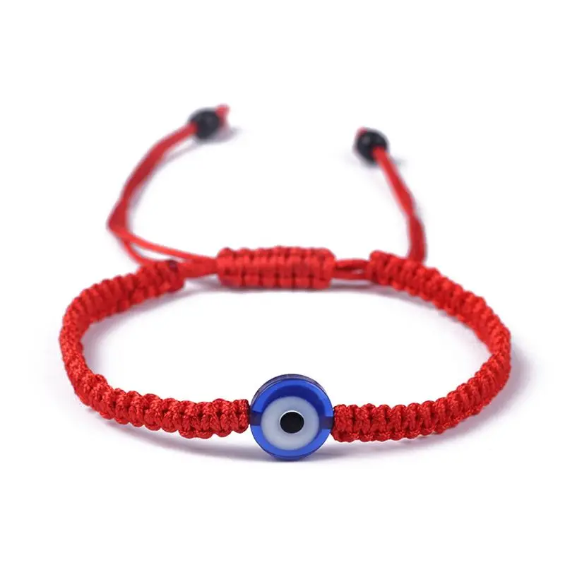 

Blue Evil Eye Kabbalah Red String Bracelets Adjustable Fashion Jewelry Unisex U50C