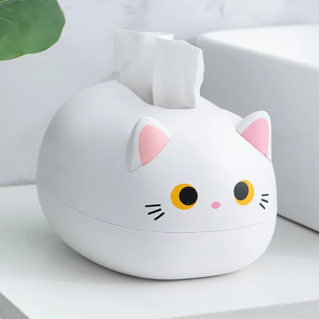 Kawaii Cat Tissue Box 2